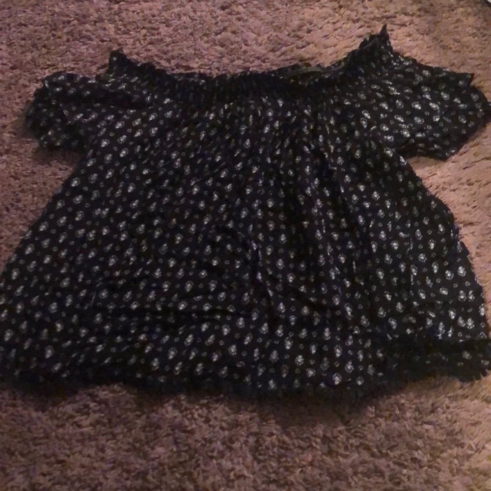 off the shoulder shirt